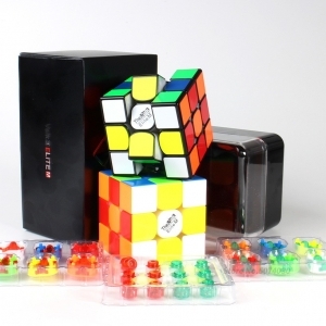 Cubo Rubik Qiyi Valk 3x3 Elite Magnético Stickerless